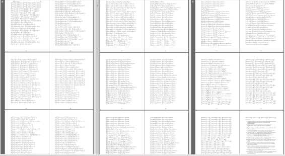 Why yes, this is one equation that covers seventeen pages. You're lucky I didn't post the eight-hundred page one.