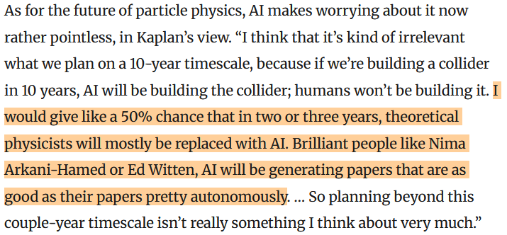 AI Challenges Theoretical Physicists, Does Not Replace